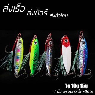 ภาพหน้าปกสินค้าเหยื่อไมโครจิ๊ก 5g 7g 10g 15g 18g 25 เหยื่อตกปลา ไมโครจิ๊ก Micro jig เหยื่อจิ๊ก ไมโคจิ๊ก อุปกรณ์ตกปลา เหยื่อตกปลาทะเล R3 ซึ่งคุณอาจชอบสินค้านี้