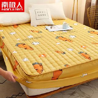 ผ้าปูที่นอน ผ้าปูที่นอนผ้าคลุมเตียงหนา ๆ ผ้าคลุมที่นอนชิ้นเดียวซิมมอนส์ผ้าคลุมเตียงผ้ารองกันเปื้อน