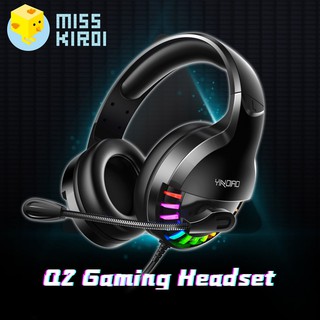 ภาพหน้าปกสินค้าMiss Kiroi รุ่น Q2 Stereo Headset for Gaming หูฟังเกมมิ่ง แฟนเทค แบบครอบหัว มีไมโครโฟน ระบบสเตริโอ กระหึ่ม รอบทิศทาง ที่เกี่ยวข้อง