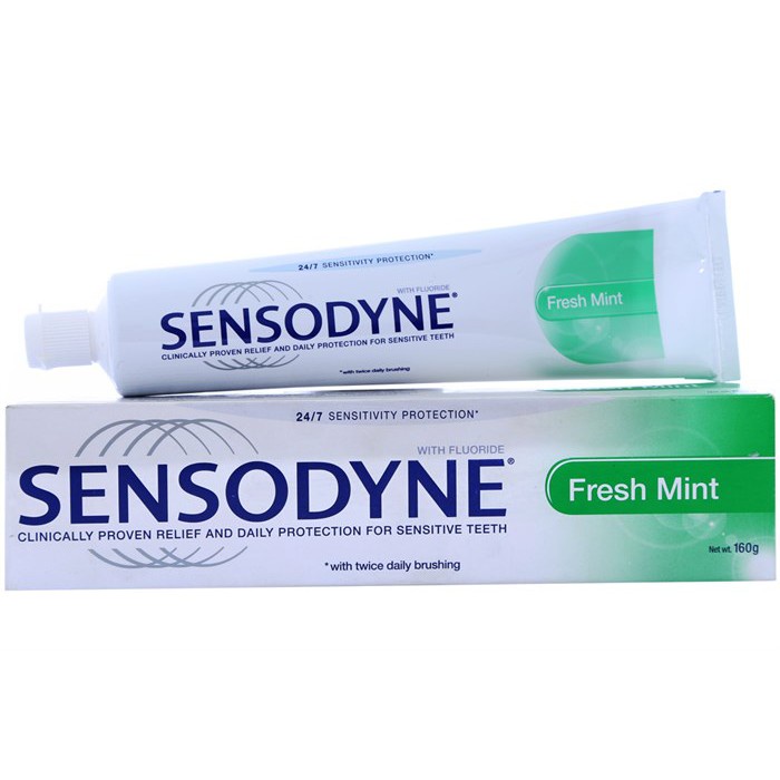 sensodyne-เซ็นโซดายน์-ยาสีฟัน-100-160กรัม-ป้องกันการเสียวฟัน-กลิ่นลมหายใจหอมสดชื่น