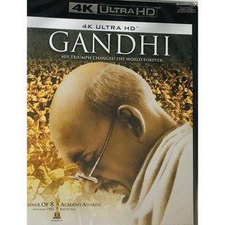 Gandhi /คานธี (4K 2-Disc) (4K มีเสียงไทย มีซับไทย) (ครั้งแรกในรูปแบบ 4K)(Boomerang)