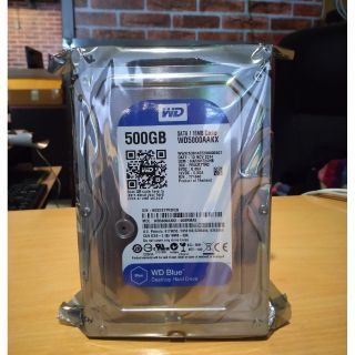 ภาพขนาดย่อของภาพหน้าปกสินค้าHDD 500G สำหรับกล้องวงจรปิดและ PC พร้อมสาย SATA ฟรี จากร้าน fw_snge9ic บน Shopee