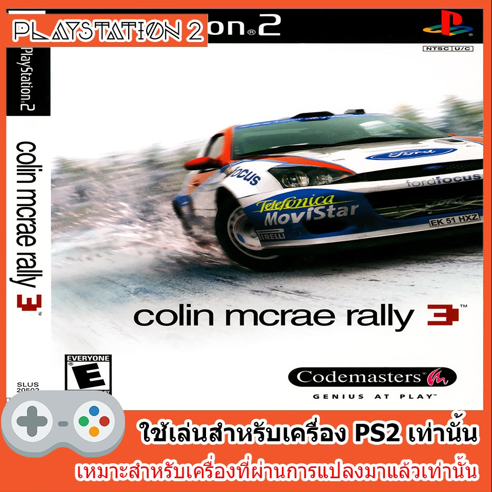 แผ่นเกมส์-ps2-colin-mcrae-rally-3-usa