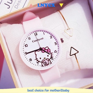 ภาพหน้าปกสินค้านาฬิกาซิลิโคนสำหรับเด็กลาย Hello Kitty ที่เกี่ยวข้อง