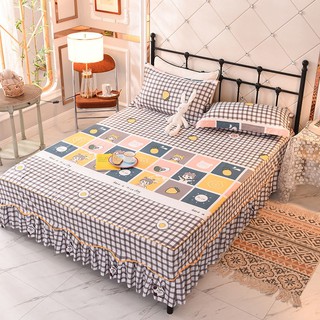 ภาพหน้าปกสินค้าเตียงกระโปรงเตียงปกประเภทเตียงปกลูกไม้แผ่นเตียงกันฝุ่นป้องกันการลื่นปกชิ้นเดียว1.5เมตร1.8เมตรเตียง ที่เกี่ยวข้อง