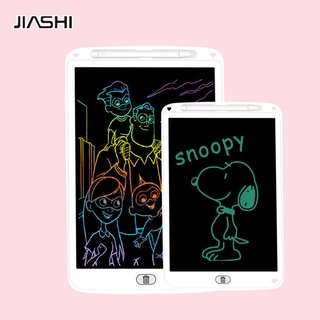 JIASHI แท็บเล็ต LCD แบบลบได้, แบบพกพา, กระดานดำอิเล็กทรอนิกส์, สำเนา, สำหรับเด็ก ปราศจากฝุ่น, การเขียนกราฟฟิตี้