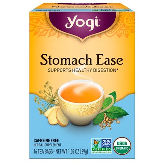 ภาพหน้าปกสินค้า[แยกซอง/ยกกล่อง] Yogi Tea, Stomach Ease, Caffeine Free ที่เกี่ยวข้อง