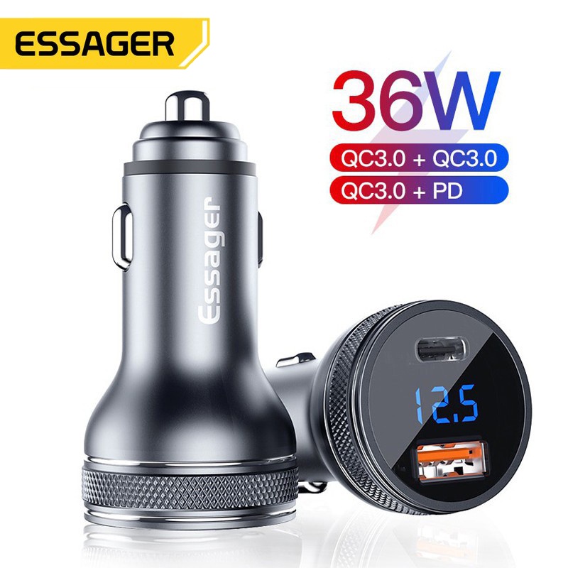 essager-mini-type-c-ที่ชาร์จในรถ-ชาร์จเร็ว-usb-3-0-คู่-ชาร์จเร็ว-สําหรับ-ip-huawei-auto-pd-3-0-ที่ชาร์จโทรศัพท์มือถือ