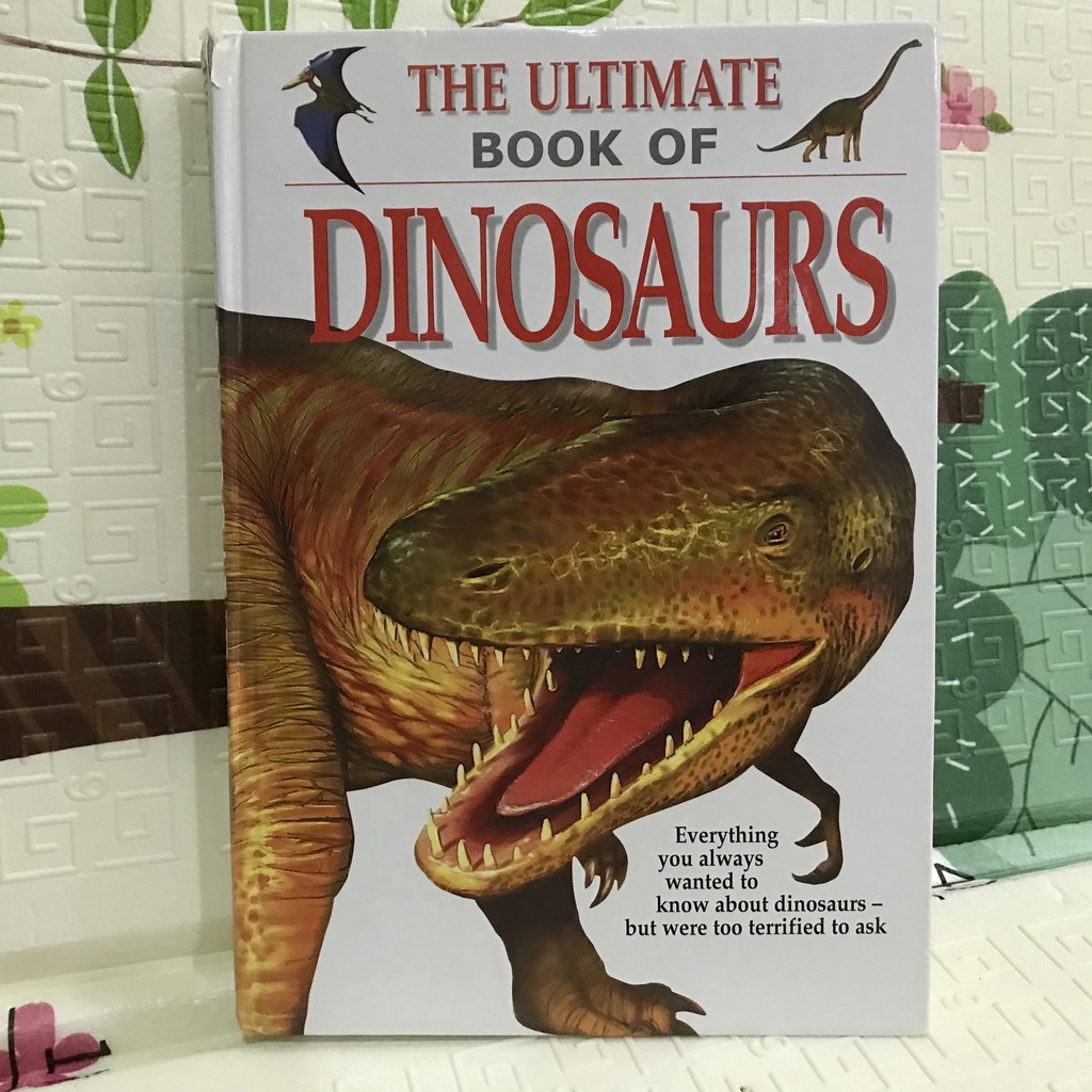 หนังสือภาษาอังกฤษ มือสองนำเข้าจากอังกฤษTHE ULTIMATE BOOK OF DINOSAURS
