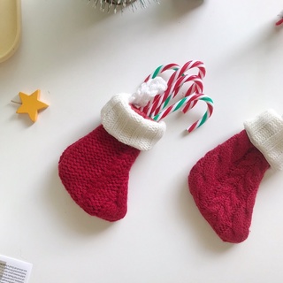 ถุงเท้าคริสต์มาส ถุงเท้าจิ๋ว Christmas socks | faryheyz