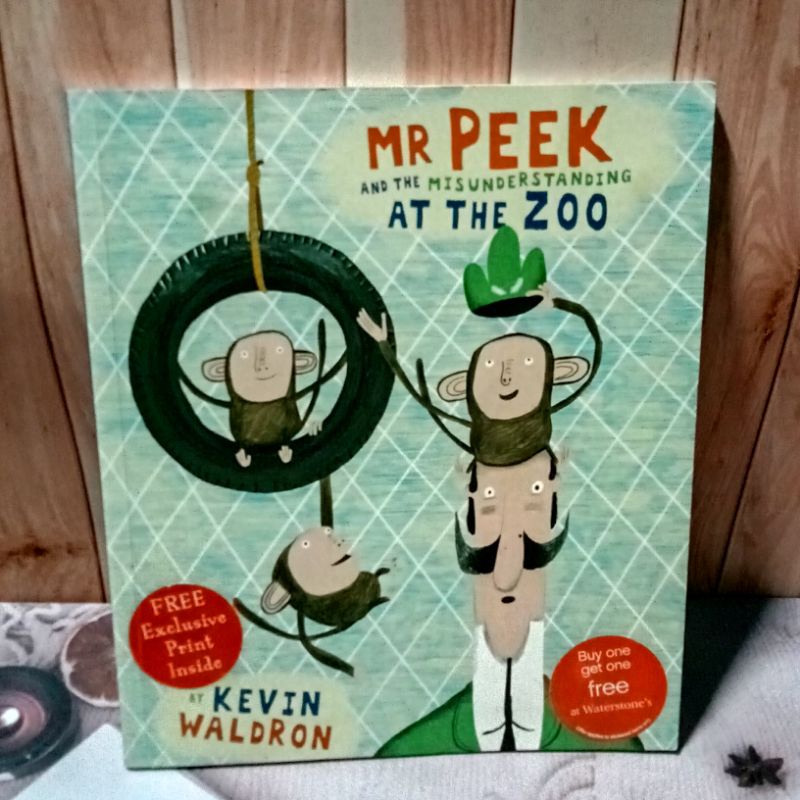 หนังสือปกอ่อน-mr-peek-and-the-misunderstanding-at-the-zoo-มือสอง