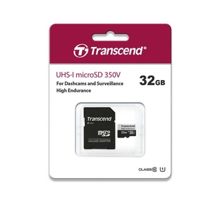 ภาพหน้าปกสินค้าTransend MicroSD Card 32GB High Endurance 350V Transcend -รับประกัน 2 ปี- มีใบกำกับภาษี-TS32GUSD350V ที่เกี่ยวข้อง