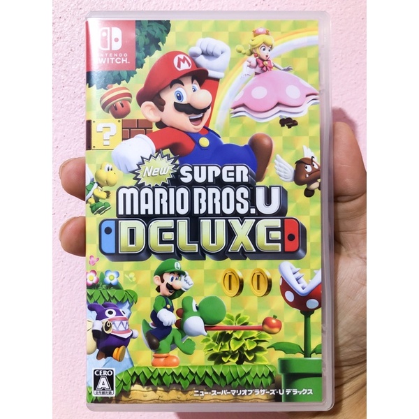 แผ่นเกมส์ Nintendo Switch New Super Mario Bros U Deluxe มือ2 มือสอง Shopee Thailand