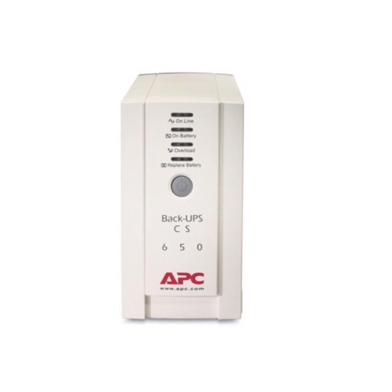 apc-back-ups-bk650-as-650va-400watt-ระบบ-standby-เปลี่ยนแบตฯเองได้-มีช่องสำหรับป้องกันไฟกระชาก