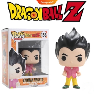 Funko Pop ! Dragon Ball Z Badman Vegeta 158 # โมเดลตุ๊กตาไวนิลของเล่นสําหรับเด็ก