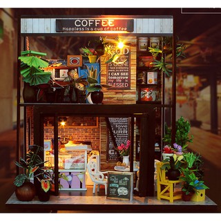 พร้อมส่ง! DIY House Model (Time Travel Coffeehouse)