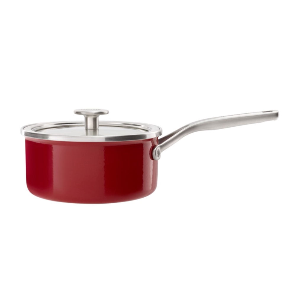 KITCHENAID SAUCEPAN 18CM/2L EMPIRE RED กระทะพร้อมฝาปิด Shopee Thailand