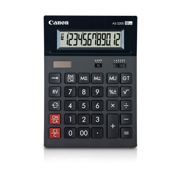 เครื่องคิดเลข-12หลัก-canon-รุ่น-as-2200