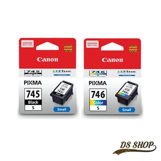 Canon PG-745 BK (S) + CL-746 C (S) Ink Cartridge ตลับหมึกเเท้