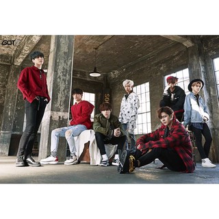 โปสเตอร์ รูปถ่าย บอยแบนด์ เกาหลี GOT7 갓세븐 POSTER 24"x35" Inch Korea Boy Band K-pop Hip Hop R&amp;B v6