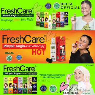 Fresh Care Aromatherapy น้ำมันอโรมาดูแลสด 10 มล - บรรเทาอาการปวดหัว, อาการท้องอืด, หวัด, เจ็บป่วยจากการเดินทาง, อาการไข้