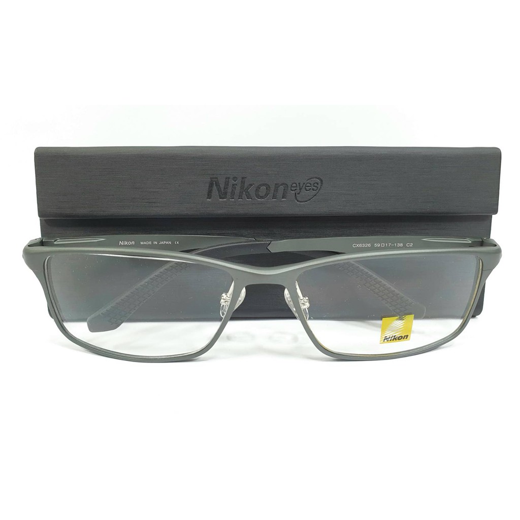 กรอบแว่นตา-nikon-รุ่น-cx6326-c2-กรอบสีเทา