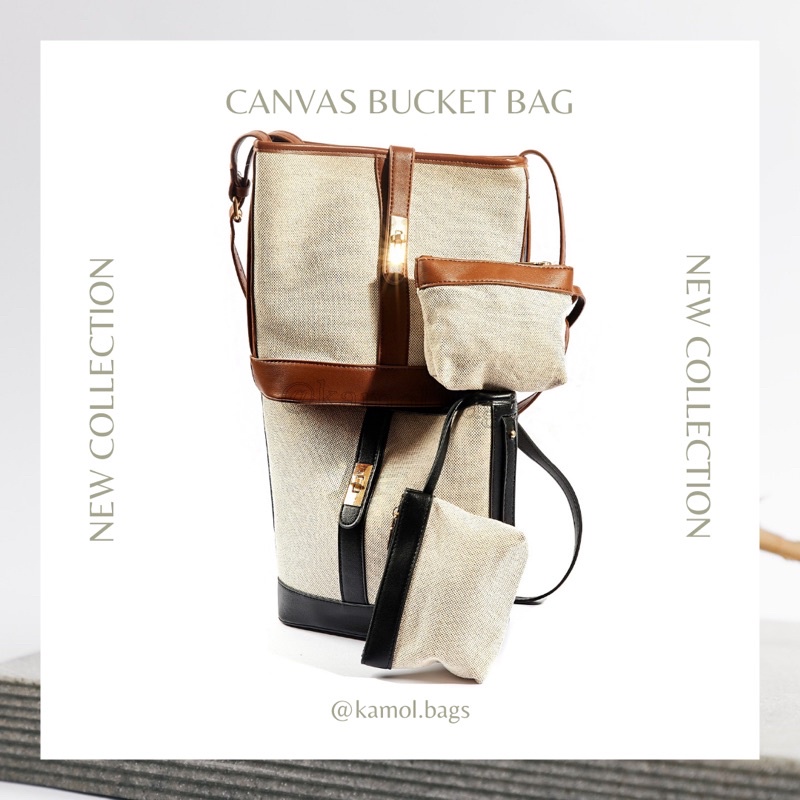 FARRAH BUCKET BAG W/ INNER BAG main image 0