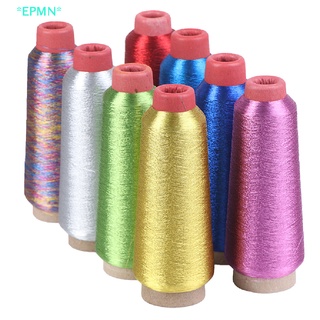 Epmn> ด้ายผ้าไหม สีทอง สีเงิน 3600 เมตร สําหรับเย็บปักถักร้อย คอมพิวเตอร์