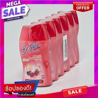 บีไนซ์ ครีมอาบน้ำ เชอร์รี่ เบอร์รี่ เพียวริฟาย ขนาด 90 มล. แพ็ค 6 ขวด ผลิตภัณฑ์ดูแลผิวกาย BeNice Liquid Soap Red 90 ml x