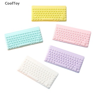 Cooltoy โมเดลคีย์บอร์ด สีมาการองจําลอง สําหรับตกแต่งบ้านตุ๊กตา