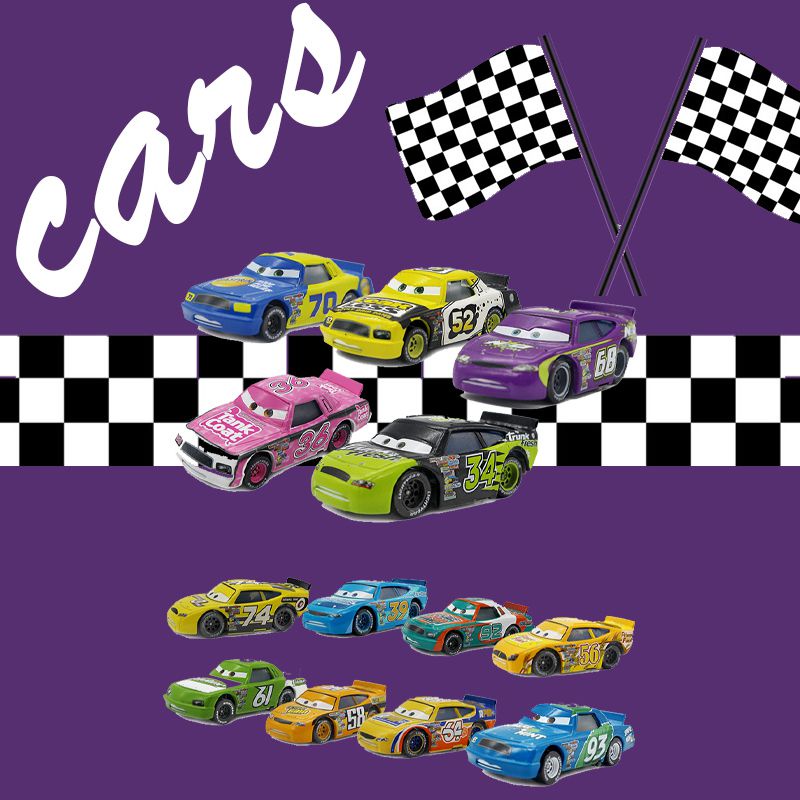 โมเดลรถแข่งดิสนีย์ Pixar Cars Racer King ขนาดเล็ก เหมาะกับของขวัญ ของ ...
