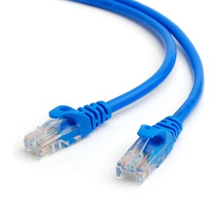 ภาพขนาดย่อของภาพหน้าปกสินค้าDtech สายแลน Cat5 Network Wire Lan Cable Plug Connector รุ่น CU081 ยาว 5 เมตร for Mac, Computer, PC, Router, Modem จากร้าน dtech_official บน Shopee ภาพที่ 1