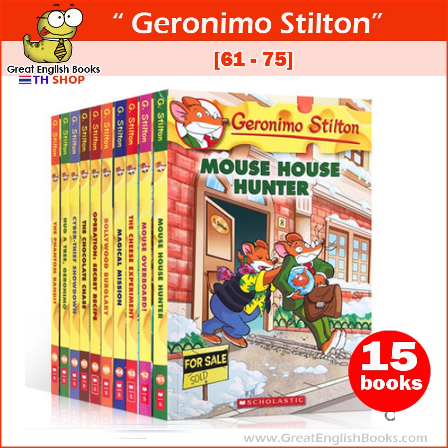 พร้อมส่ง-ชุดหนังสือ-geronimo-stilton-61-75