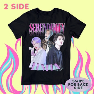 Rap TEE เสื้อยืด | สวนสาธารณะจิมิน | Serendipity | เสื้อยืด พิมพ์ลาย Bts