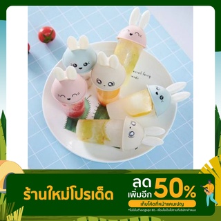 [ส่งจากประเทศไทย]แม่พิมพ์ไอติม พิมพ์ไอศครีม DIY  กระต่าย