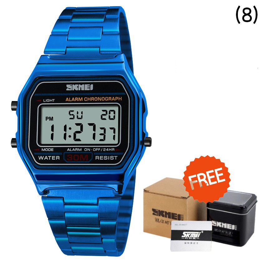 ∈[เก็บเงินปลายทางได้] SKMEI 1123 71803 แท้ 100% นาฬิกาข้อมือฟรีกล่องและ ...
