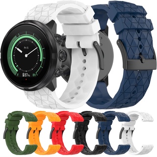 สายนาฬิกาข้อมือซิลิโคน ขนาด 24 มม. แบบเปลี่ยน สําหรับ Suunto Watch 9 7 D5 Sunnto Spartan Wrist HR Baro Sports Band