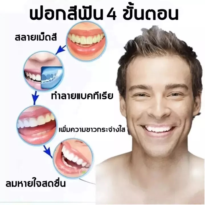 แผ่นฟอกฟันขาว-3d-แผ่นฟอกสีฟันขาว-ของแท้-100-แผ่นแปะฟันขาว1ชิ้น-พร้อมส่ง-0114