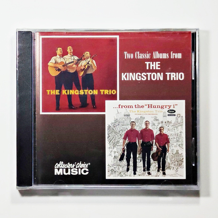 cd-เพลง-the-kingston-trio-two-classic-albums-kingston-trio-from-the-hungry-i-ccm-223-แผ่นใหม่