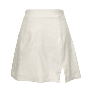 CALLA CREATIV Karem Skirt - White กระโปรงสั้นชุดสูท สีขาว (Calla Iris)