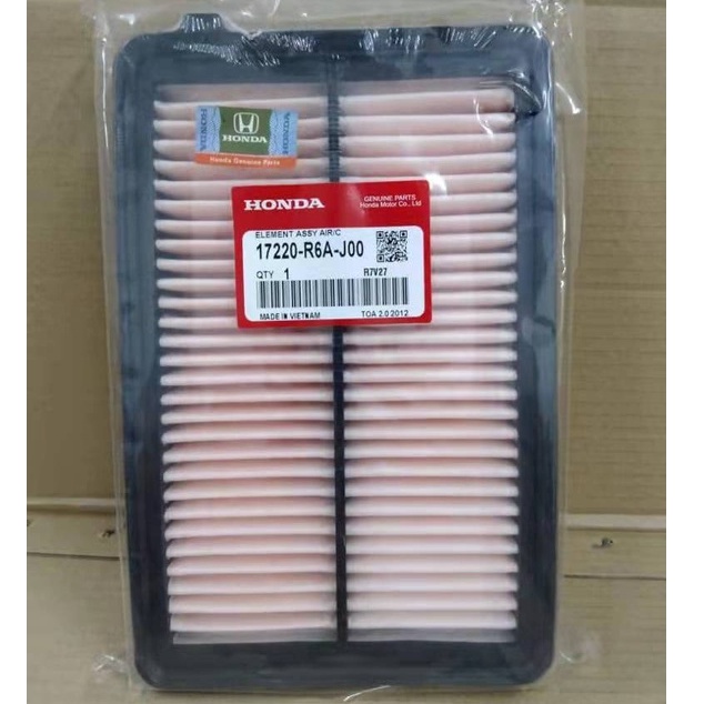 HONDA AIR FILTER 17220-R6A-J00 HONDA CRV TOA 2.0 | Shopee Thailand