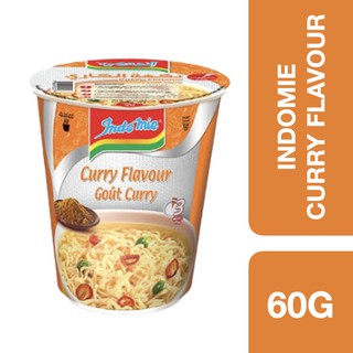 ภาพหน้าปกสินค้าIndomie Noodles Curry Flavour 60g ++ อินโดมี่ บะหมี่กึ่งสำเร็จรูปรสแกงกะหรี่ 60 กรัม ที่เกี่ยวข้อง