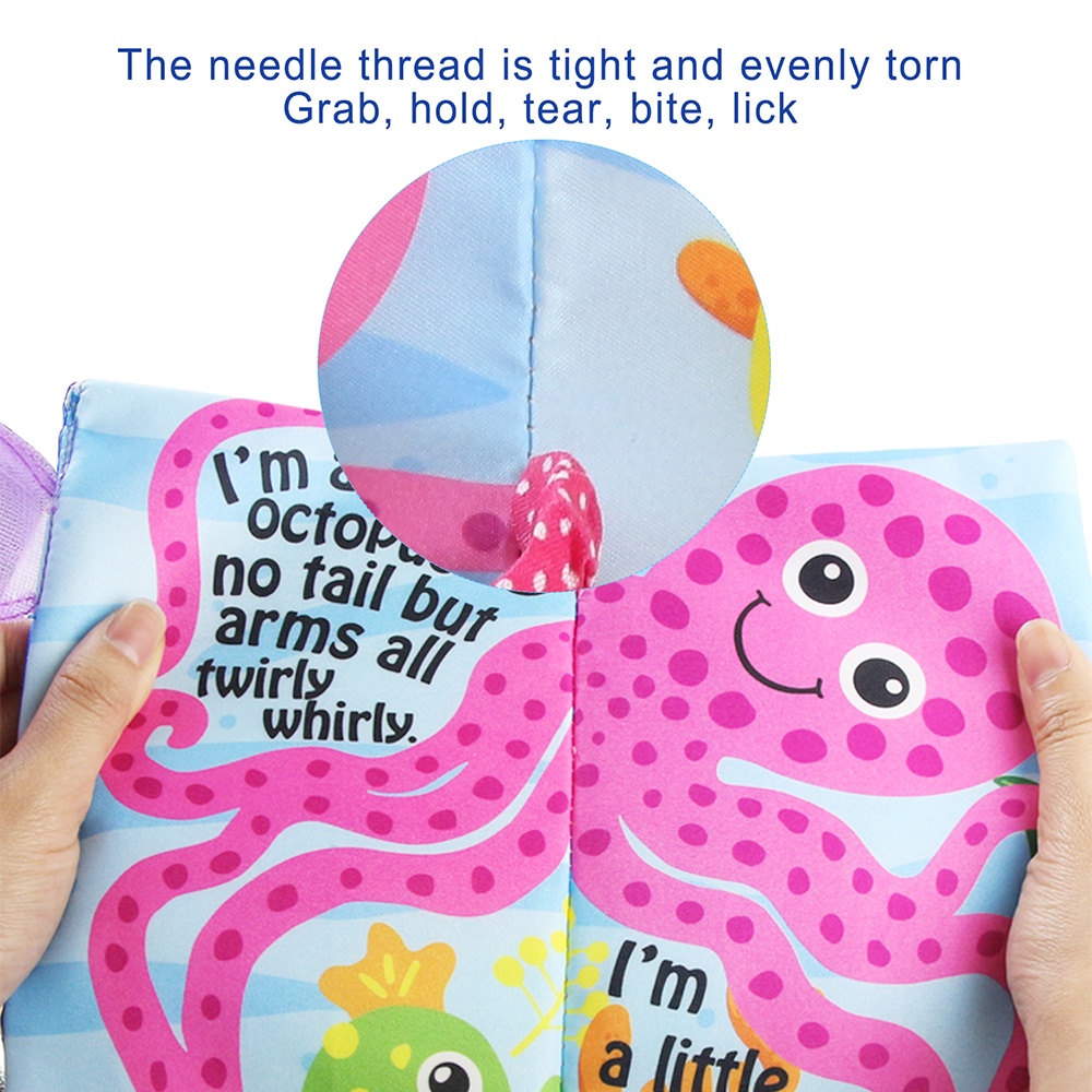 หนังสือผ้า-รูปสัตว์-3d-สำหรับเด็กทารก