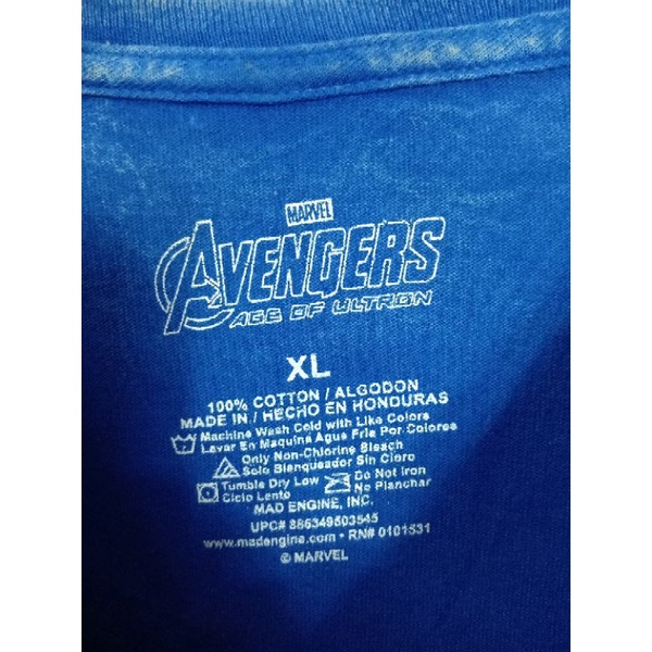 เสื้อยืด-มือสอง-ลาย-marvel-อก-46-ยาว-30