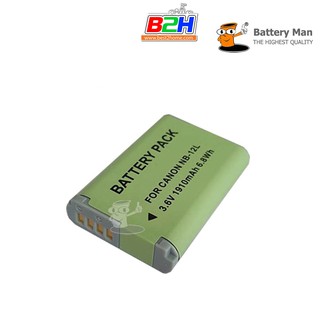 Battery Man แบตเตอรี่ กล้อง canon NB-12L รับประกัน 1 ปี