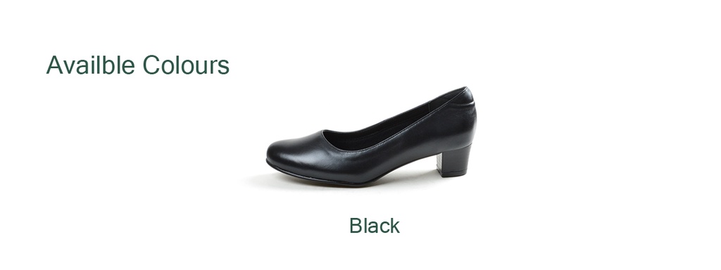 รูปภาพรายละเอียดของ POLO CLUB รองเท้าหนัง รุ่น P1909 สีดำ  รองเท้าคัดชูผู้หญิง