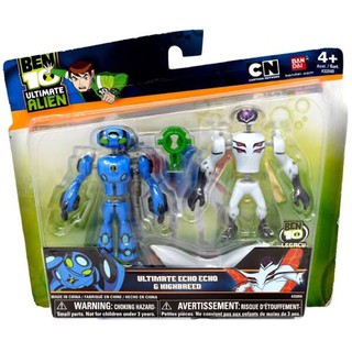 Ben 10 Alien Force Alien Creation Chamber Ultimate Echo Echo & Highbreed Mini Figure 2-Pack