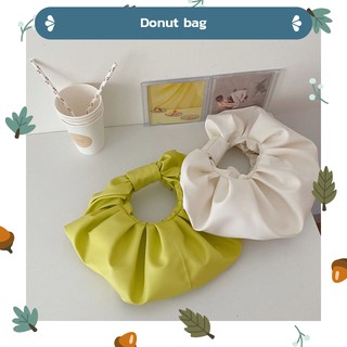 baglover🌻[พร้อมส่ง] กระเป๋าทรงโดนัท Donut bag มี2สี