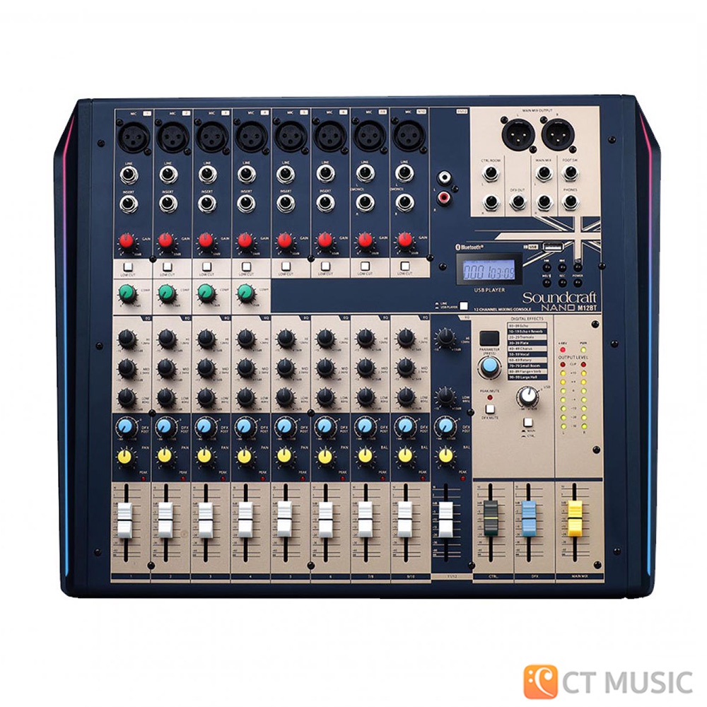 ใส่โค้ดลด-1000บ-soundcraft-nano-m12bt-12-channel-compact-analog-mixer-bluetooth-มิกเซอร์-mixer