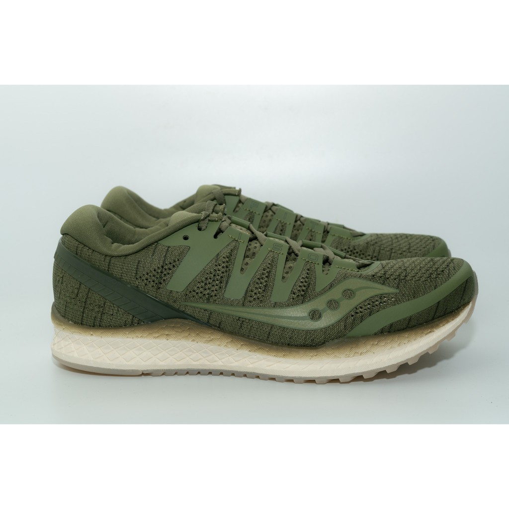 Saucony Freedom ISO 2 Olive รองเท้าวิ่ง ชอโคนี่ พื้น Everun | Shopee  Thailand